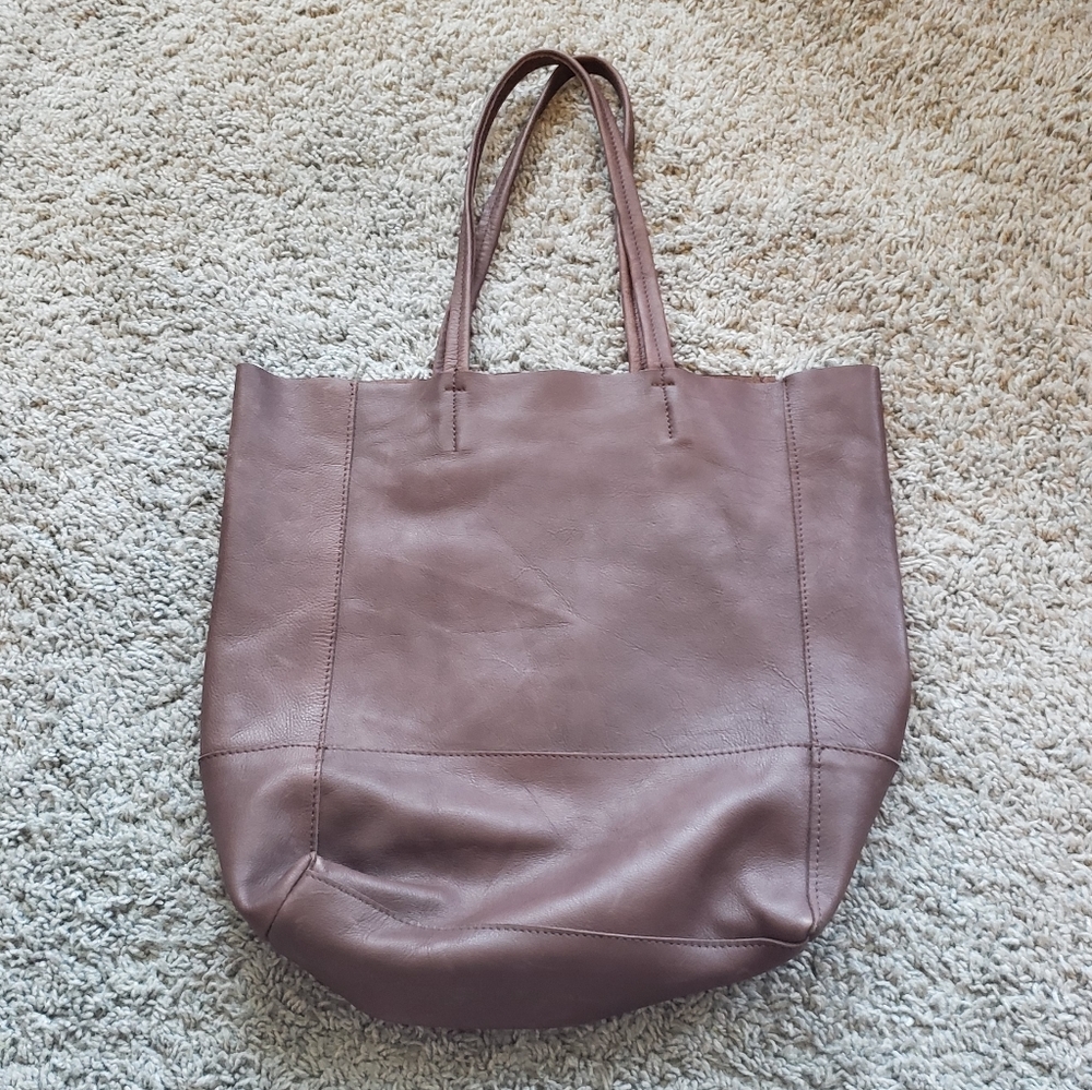 L'ARTIGIANO FIRENZE Genuine Italian Leather Tote Bag